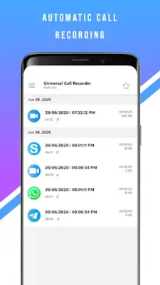 Universal Call Recorder android App screenshot 0